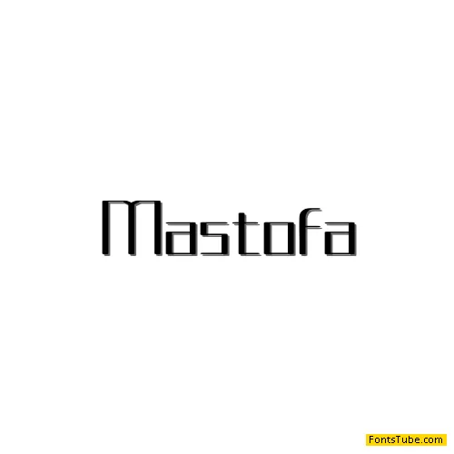 Mastofa Font