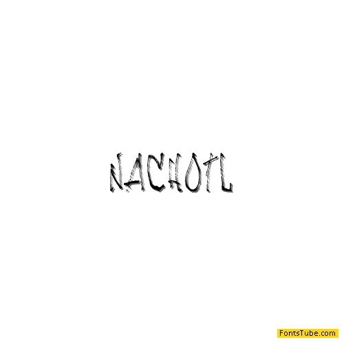 NACHOS & TV Font