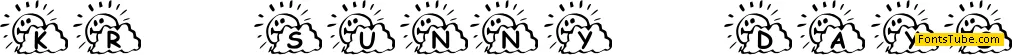 KR Sunny Days Font
