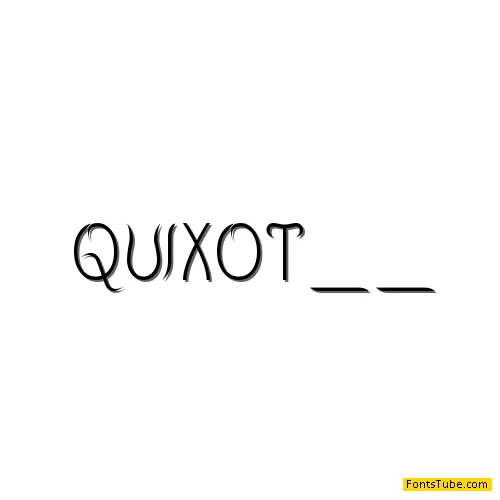 Quixotte Font