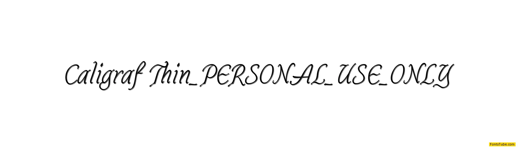 Caligraf Font Family