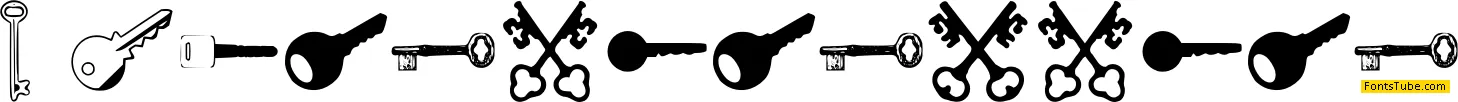 Samys Keys'N'Keys Font