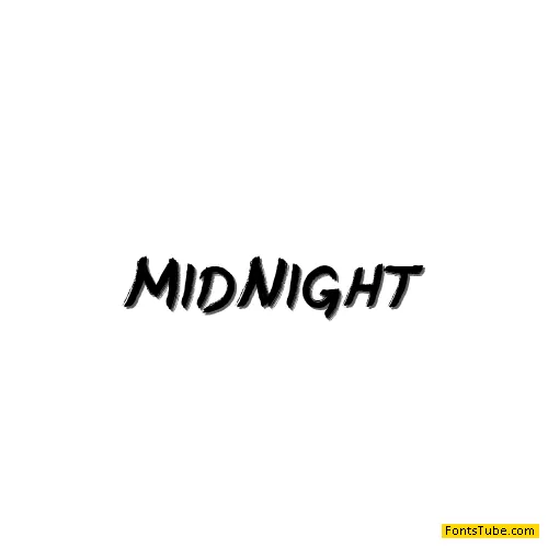 MidNight Font