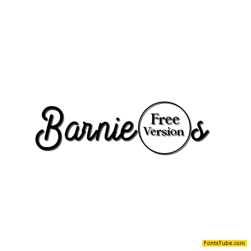 Barnie's Free Trial Font