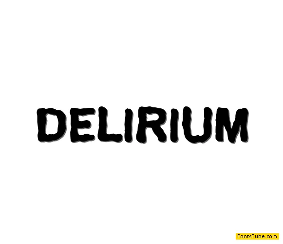 Delirium Font