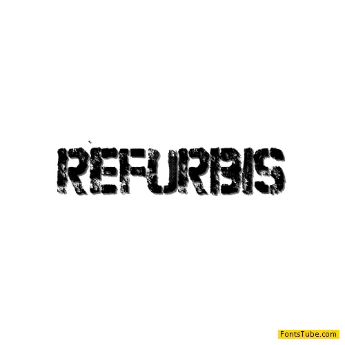 refurbished Font