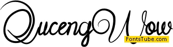 Quceng Woc Font