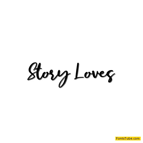 Story Loves Font