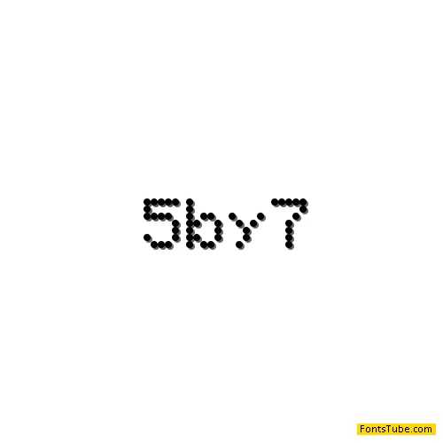 5by7 Font Family