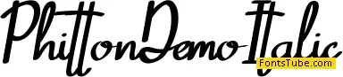 Phitton Demo Font Family
