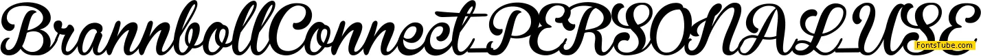 Brannboll Connect PERSONAL USE Font