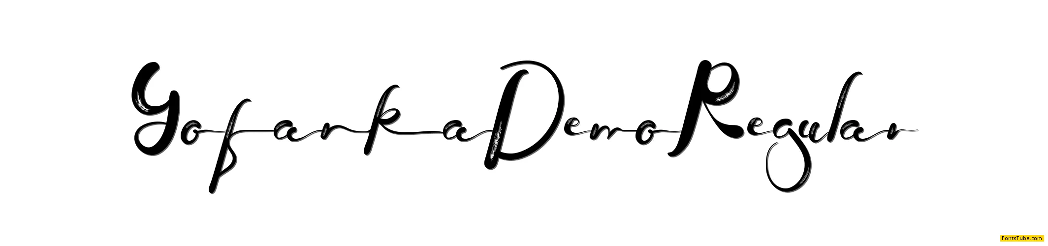 Yofanka Demo Font