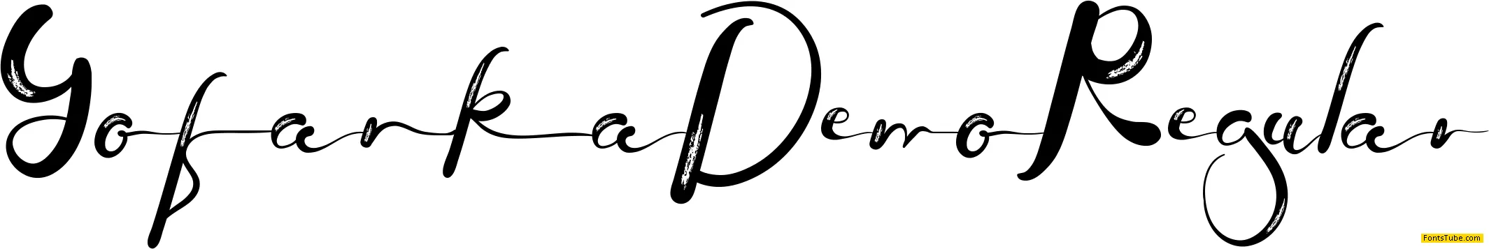 Yofanka Demo Font