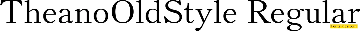 Theano Old Style Font