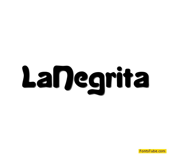 La Negrita Font Family