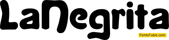 La Negrita Font Family