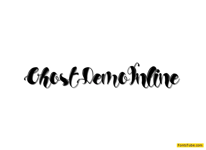 Ghost Demo Font Family