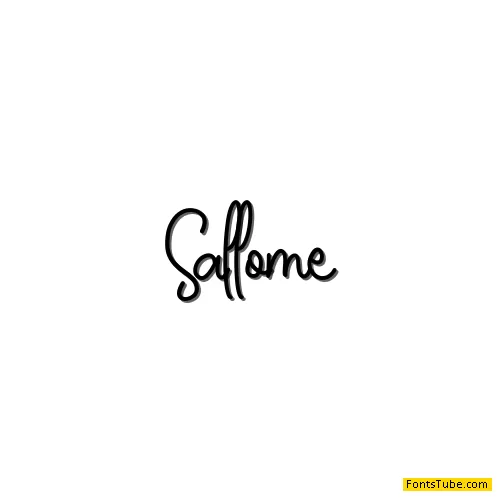 Sallome Font