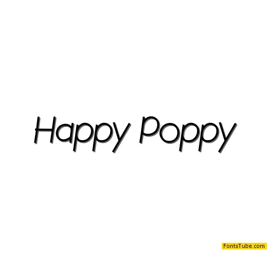 Happy Poppy