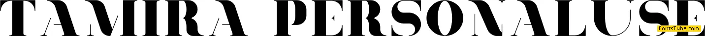 Tamira Font