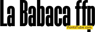 La Babaca Font