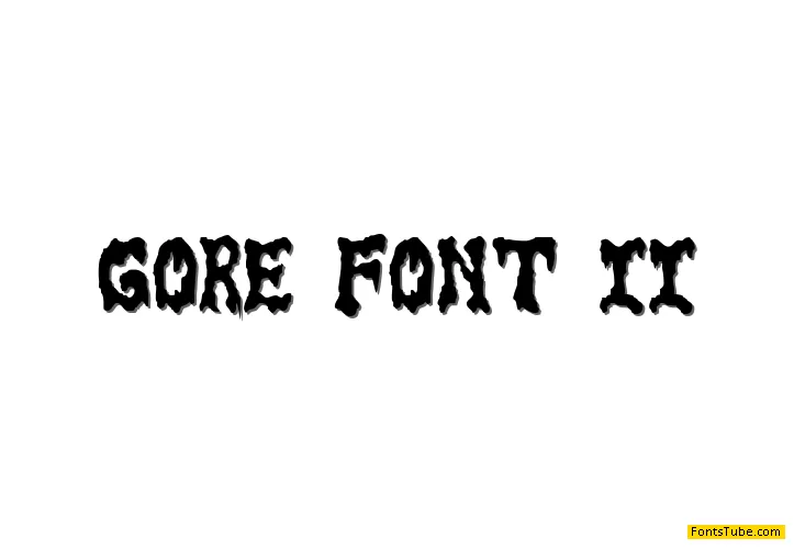 GoreFont Font
