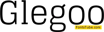 Glegoo Font