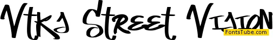 Vtks Street Vision Font
