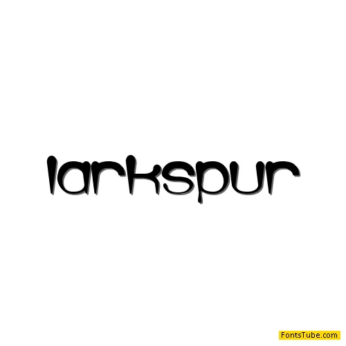 Larkspur BRK Font