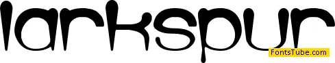 Larkspur BRK Font