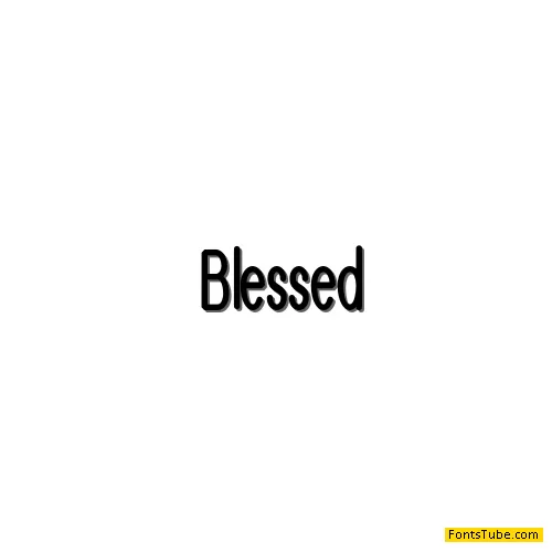 Blessed Font