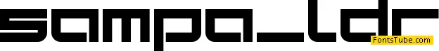 Sampa LDR Font