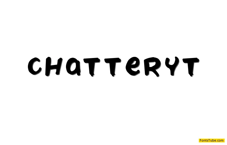 Chattery Teeth Font