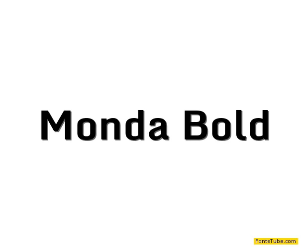 Monda Font Family