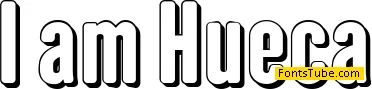 I am Hueca Font