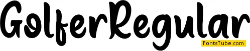 Golfer Font