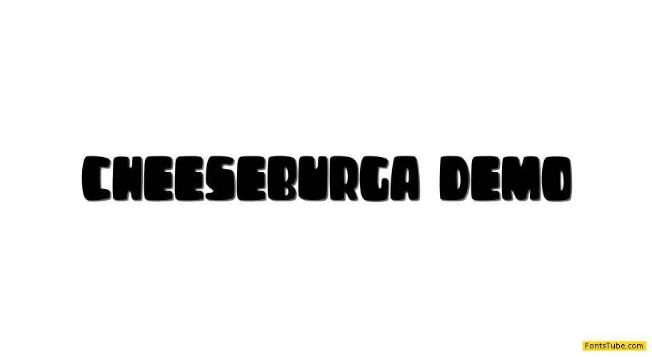 CHEESEBURGA Font