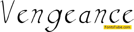 Vengeance Font