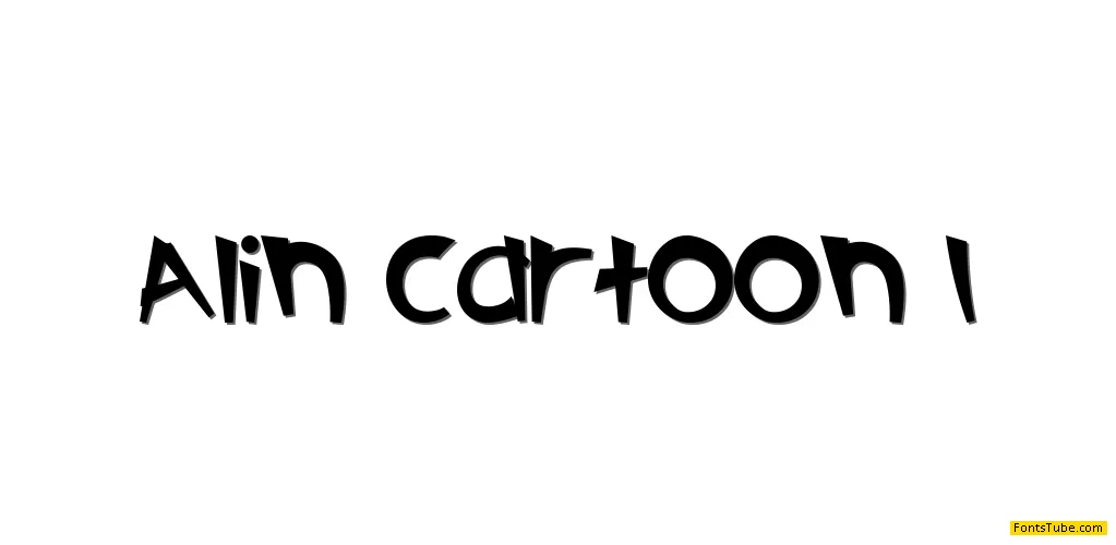 Alin Cartoon I Font