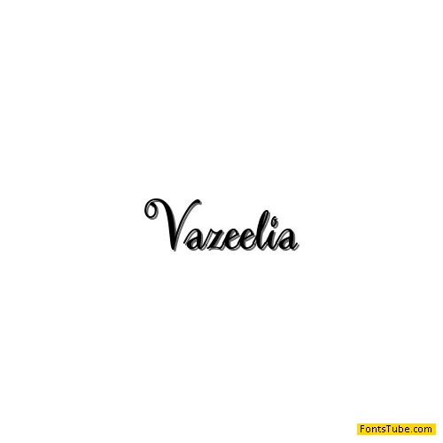 Vazeelia Font