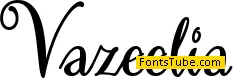 Vazeelia Font
