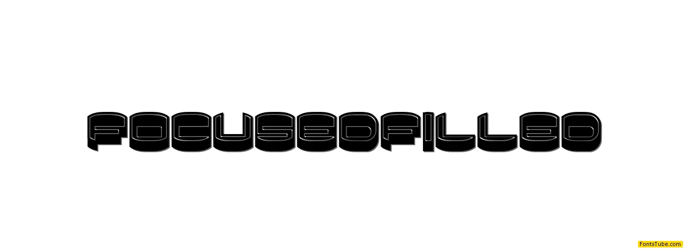 Focused Font Family
