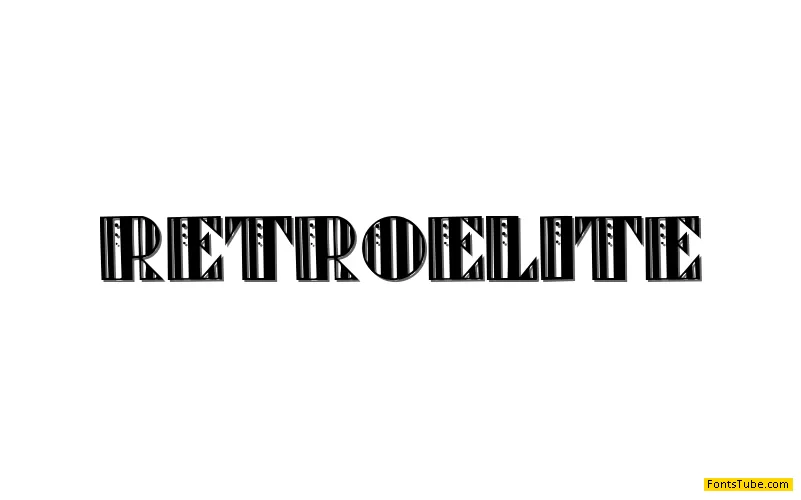 Retro Elite Font