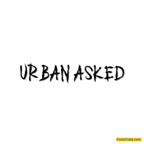 URBAN ASKED Font