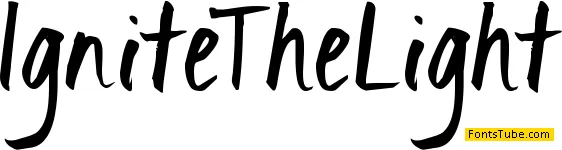 Ignite the Light Font