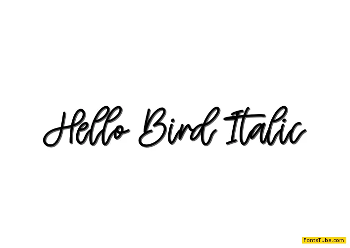 Hello Bird