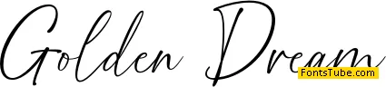 Golden Dream Font