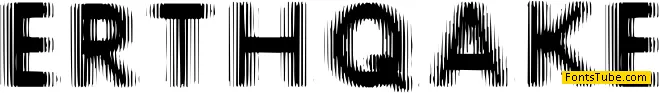 Erthqake Font