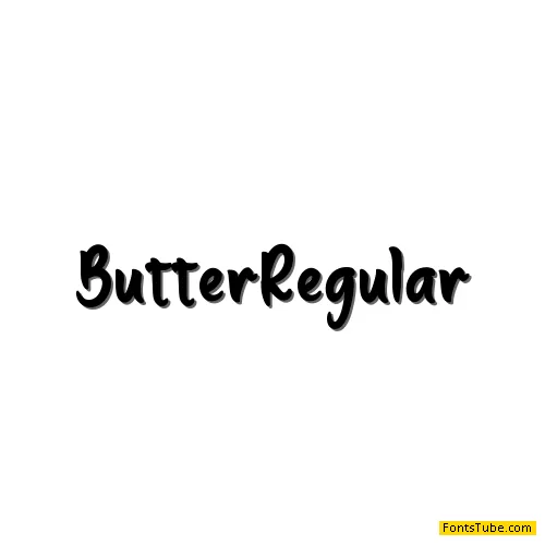 Butter Font