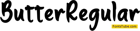 Butter Font